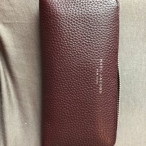 Marc Jacobs dark purple wallet